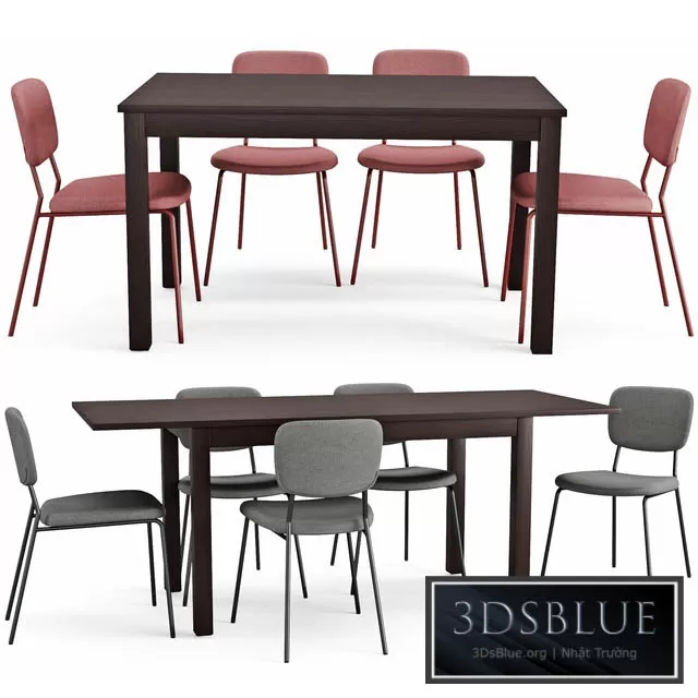 FURNITURE – TABLE CHAIR – 3DSKY Models – 10639 FURNITURE – TABLE CHAIR – 3DSKY Models – 10639
