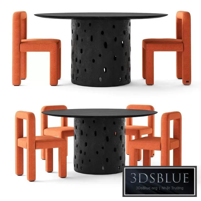 FURNITURE – TABLE CHAIR – 3DSKY Models – 10645 FURNITURE – TABLE CHAIR – 3DSKY Models – 10645
