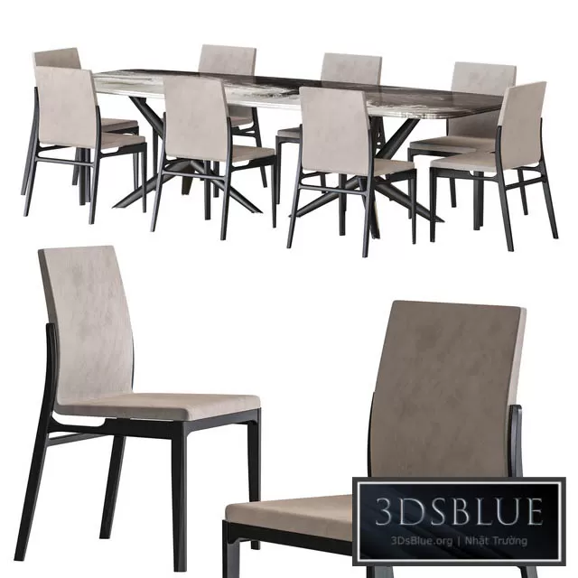 FURNITURE – TABLE CHAIR – 3DSKY Models – 10660 FURNITURE – TABLE CHAIR – 3DSKY Models – 10660