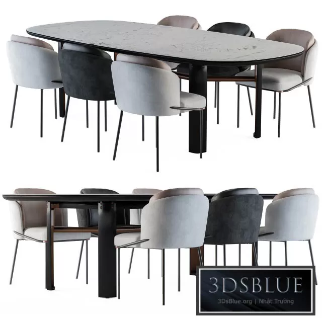 FURNITURE – TABLE CHAIR – 3DSKY Models – 10665 FURNITURE – TABLE CHAIR – 3DSKY Models – 10665