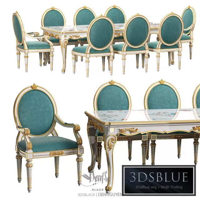 FURNITURE – TABLE CHAIR – 3DSKY Models – 10669 FURNITURE – TABLE CHAIR – 3DSKY Models – 10669