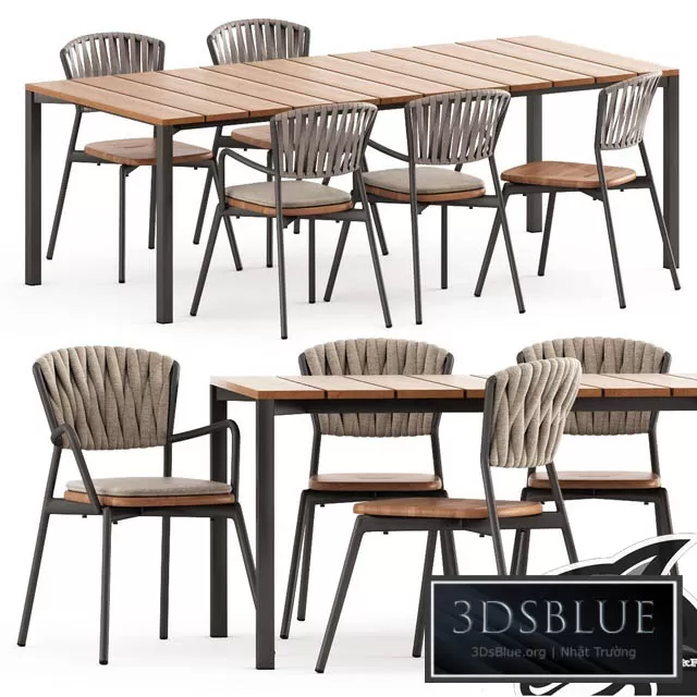 FURNITURE – TABLE CHAIR – 3DSKY Models – 10670 FURNITURE – TABLE CHAIR – 3DSKY Models – 10670