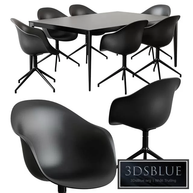 FURNITURE – TABLE CHAIR – 3DSKY Models – 10671 FURNITURE – TABLE CHAIR – 3DSKY Models – 10671