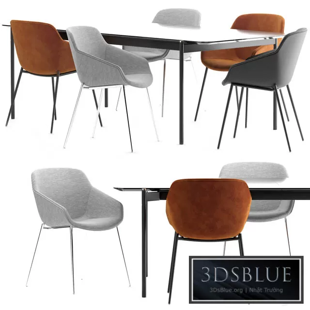 FURNITURE – TABLE CHAIR – 3DSKY Models – 10680 FURNITURE – TABLE CHAIR – 3DSKY Models – 10680