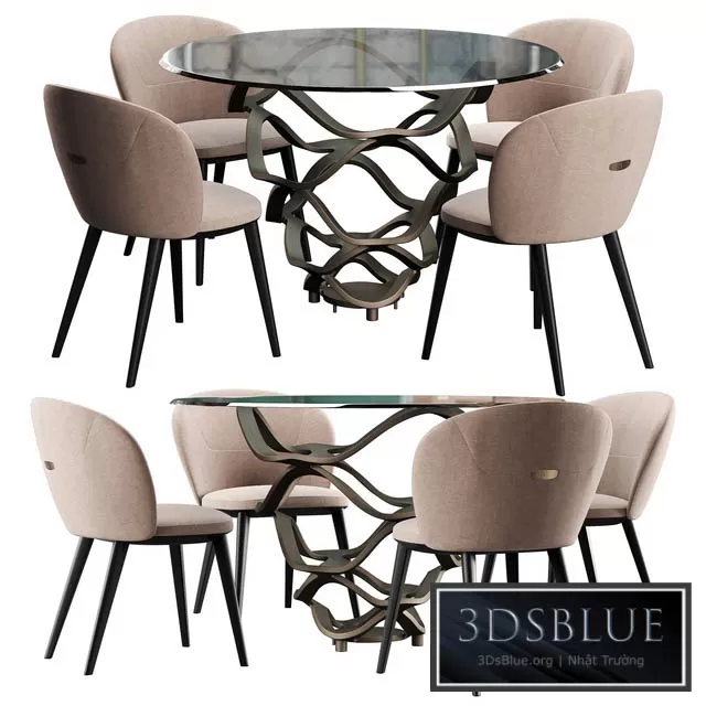FURNITURE – TABLE CHAIR – 3DSKY Models – 10687