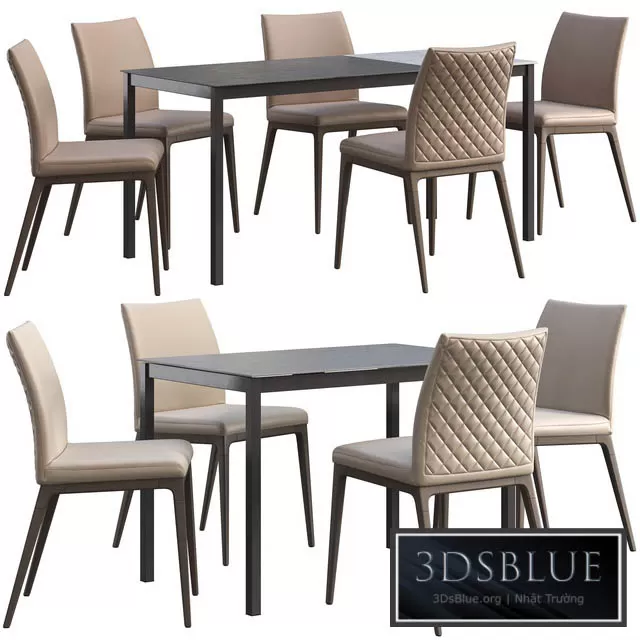 FURNITURE – TABLE CHAIR – 3DSKY Models – 10705