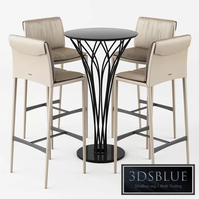 FURNITURE – TABLE CHAIR – 3DSKY Models – 10712