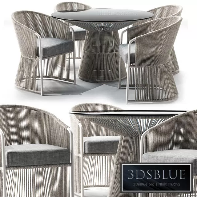 FURNITURE – TABLE CHAIR – 3DSKY Models – 10734