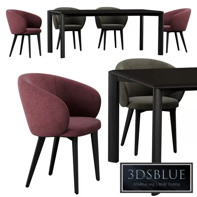 FURNITURE – TABLE CHAIR – 3DSKY Models – 10738