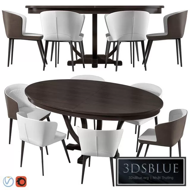FURNITURE – TABLE CHAIR – 3DSKY Models – 10743