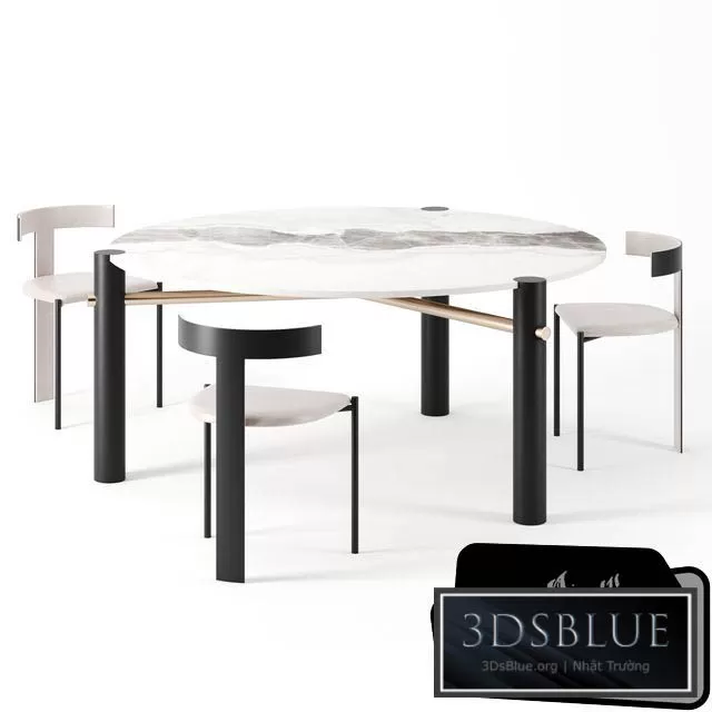 FURNITURE – TABLE CHAIR – 3DSKY Models – 10747