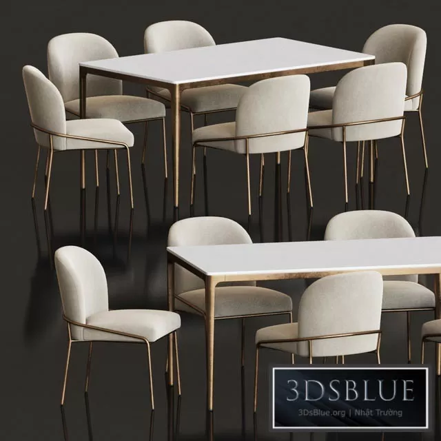 FURNITURE – TABLE CHAIR – 3DSKY Models – 10752 FURNITURE – TABLE CHAIR – 3DSKY Models – 10752