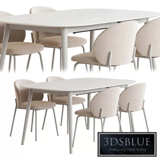 FURNITURE – TABLE CHAIR – 3DSKY Models – 10758 FURNITURE – TABLE CHAIR – 3DSKY Models – 10758