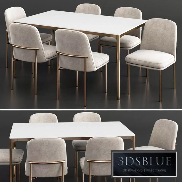 FURNITURE – TABLE CHAIR – 3DSKY Models – 10764 FURNITURE – TABLE CHAIR – 3DSKY Models – 10764