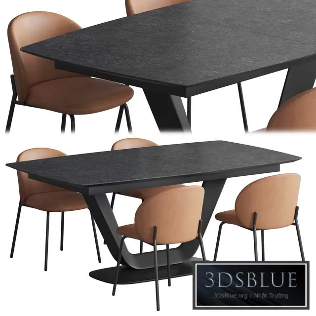 FURNITURE – TABLE CHAIR – 3DSKY Models – 10766 FURNITURE – TABLE CHAIR – 3DSKY Models – 10766