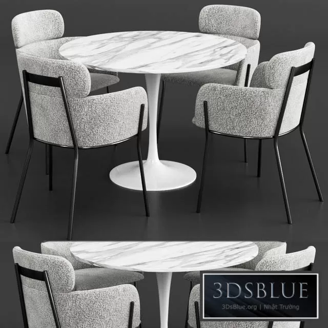 FURNITURE – TABLE CHAIR – 3DSKY Models – 10772