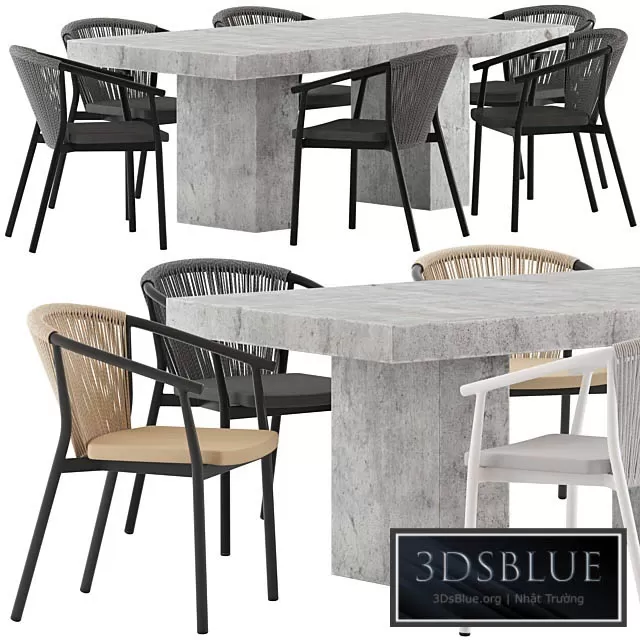 FURNITURE – TABLE CHAIR – 3DSKY Models – 10776 FURNITURE – TABLE CHAIR – 3DSKY Models – 10776