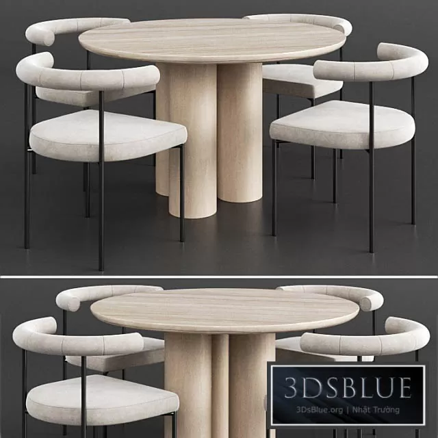 FURNITURE – TABLE CHAIR – 3DSKY Models – 10778 FURNITURE – TABLE CHAIR – 3DSKY Models – 10778
