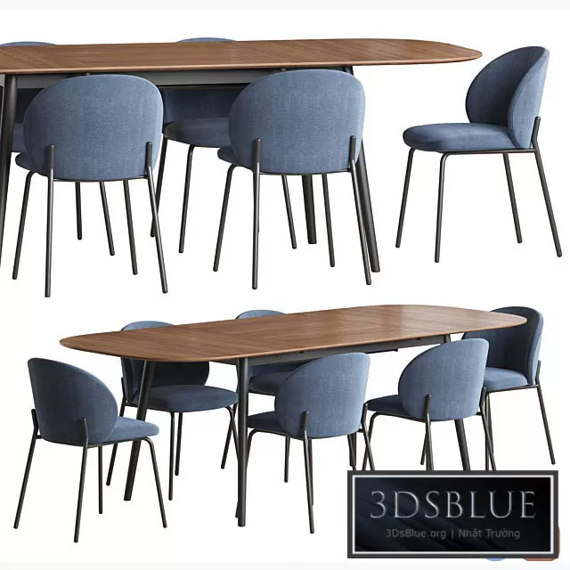 FURNITURE – TABLE CHAIR – 3DSKY Models – 10782