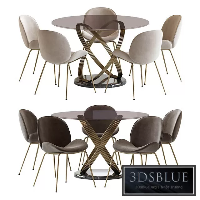 FURNITURE – TABLE CHAIR – 3DSKY Models – 10793