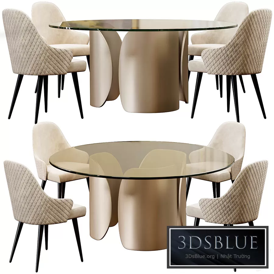 FURNITURE – TABLE CHAIR – 3DSKY Models – 10795