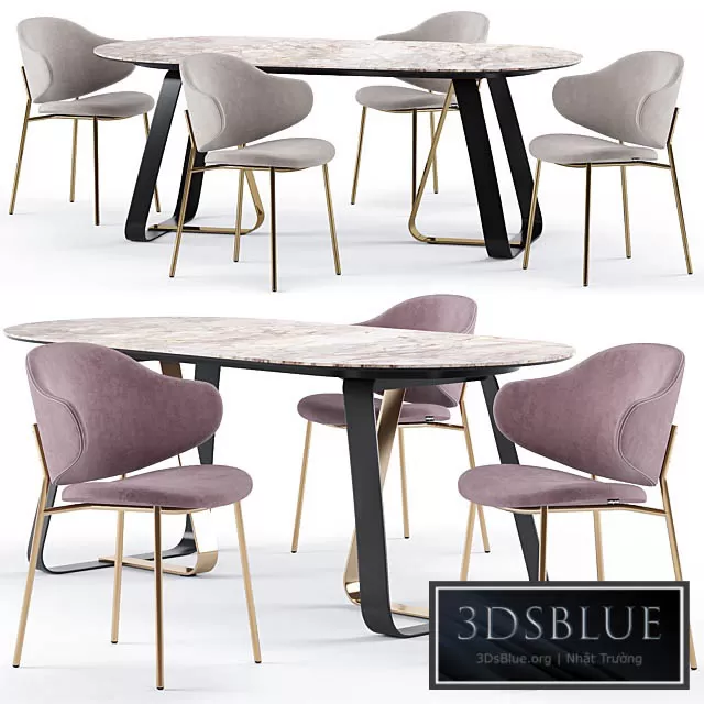 FURNITURE – TABLE CHAIR – 3DSKY Models – 10803