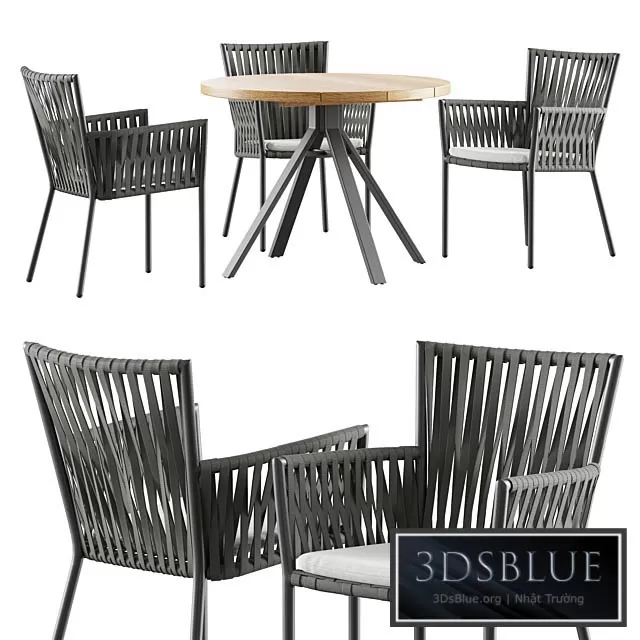 FURNITURE – TABLE CHAIR – 3DSKY Models – 10807