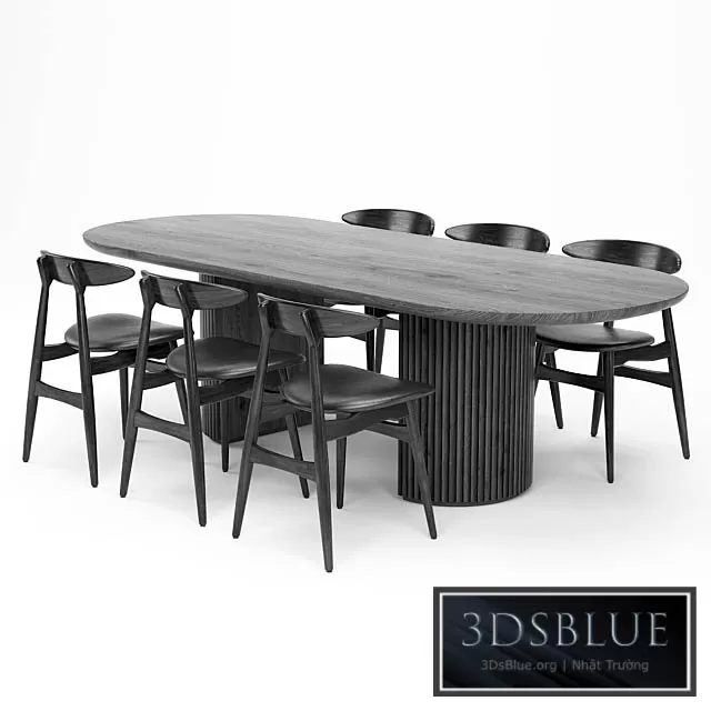 FURNITURE – TABLE CHAIR – 3DSKY Models – 10812