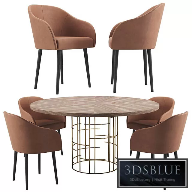 FURNITURE – TABLE CHAIR – 3DSKY Models – 10820