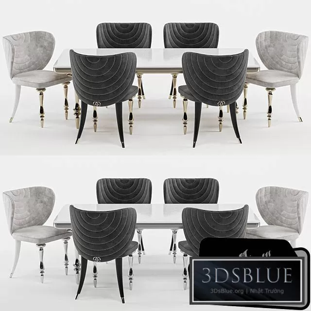 FURNITURE – TABLE CHAIR – 3DSKY Models – 10826