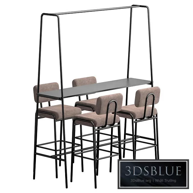 FURNITURE – TABLE CHAIR – 3DSKY Models – 10829