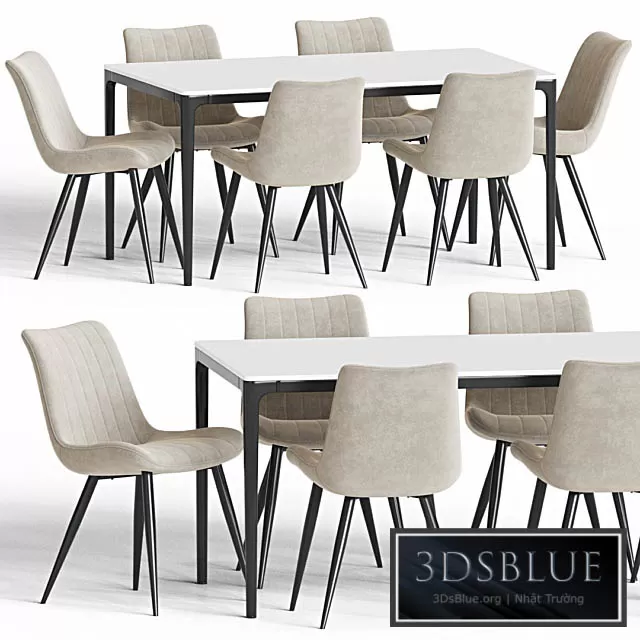 FURNITURE – TABLE CHAIR – 3DSKY Models – 10832