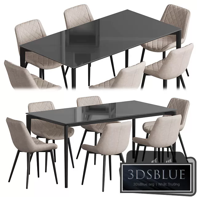 FURNITURE – TABLE CHAIR – 3DSKY Models – 10840