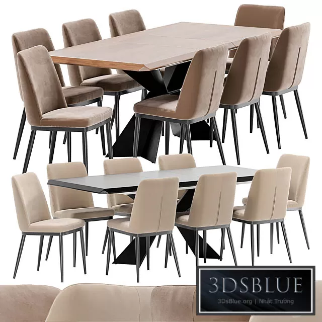 FURNITURE – TABLE CHAIR – 3DSKY Models – 10843