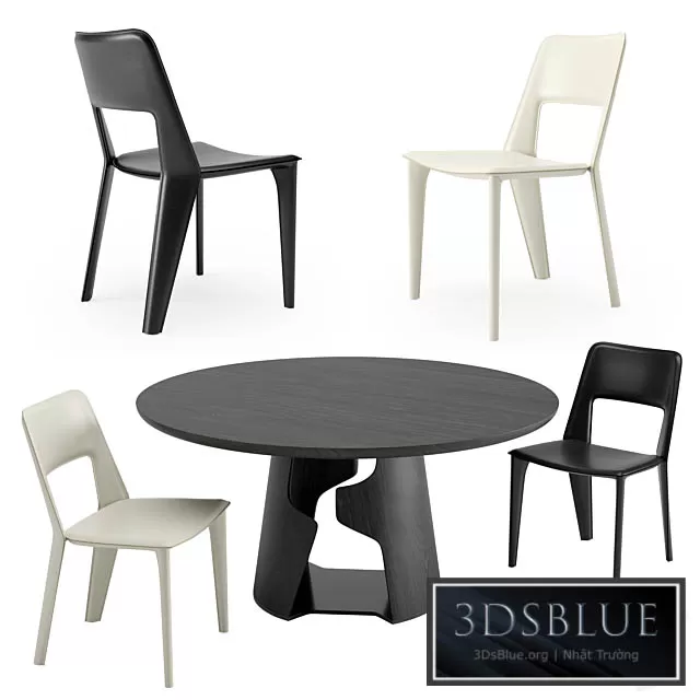 FURNITURE – TABLE CHAIR – 3DSKY Models – 10885