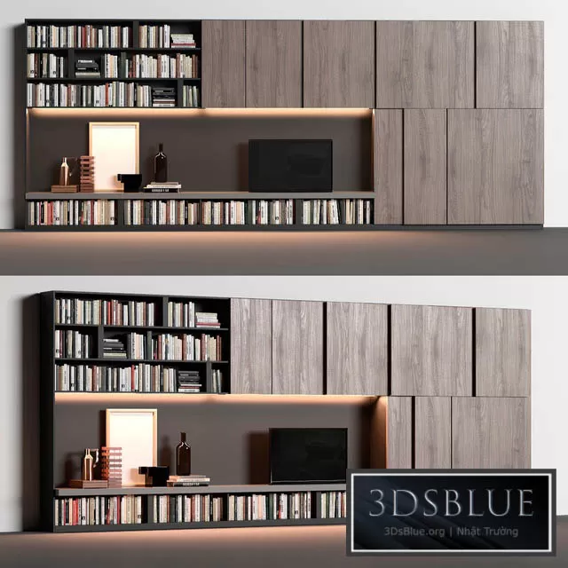 FURNITURE – TV WALL – 3DSKY Models – 10887
