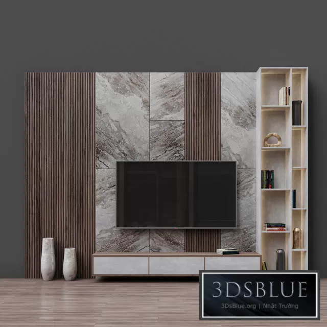 FURNITURE – TV WALL – 3DSKY Models – 10906