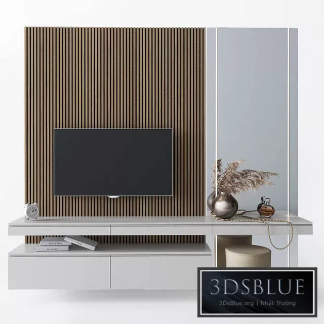FURNITURE – TV WALL – 3DSKY Models – 10907