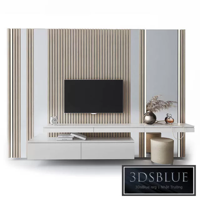 FURNITURE – TV WALL – 3DSKY Models – 10908