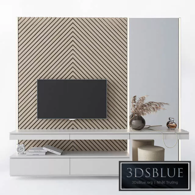 FURNITURE – TV WALL – 3DSKY Models – 10909