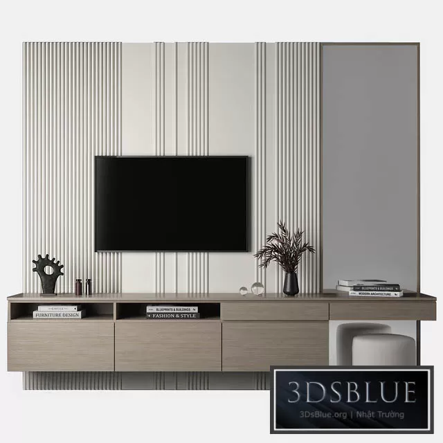 FURNITURE – TV WALL – 3DSKY Models – 10911