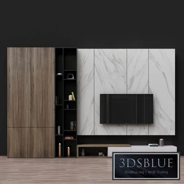 FURNITURE – TV WALL – 3DSKY Models – 10912