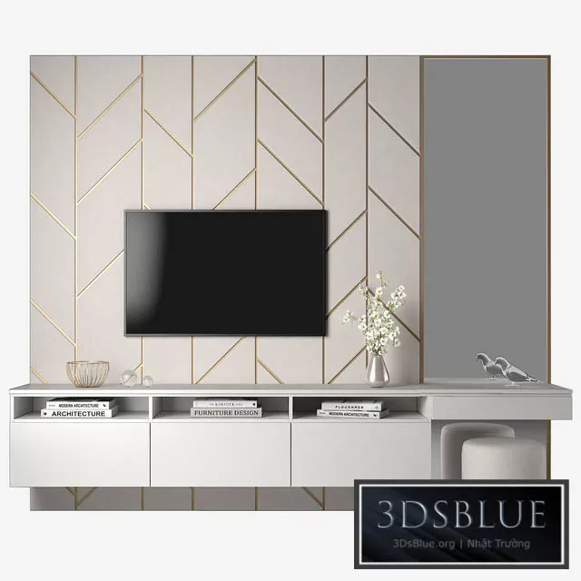 FURNITURE – TV WALL – 3DSKY Models – 10913