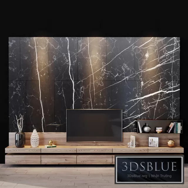 FURNITURE – TV WALL – 3DSKY Models – 10921