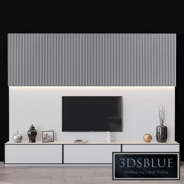 FURNITURE – TV WALL – 3DSKY Models – 10923