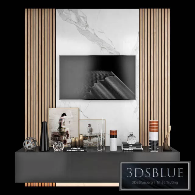 FURNITURE – TV WALL – 3DSKY Models – 10941