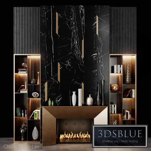 FURNITURE – TV WALL – 3DSKY Models – 10943