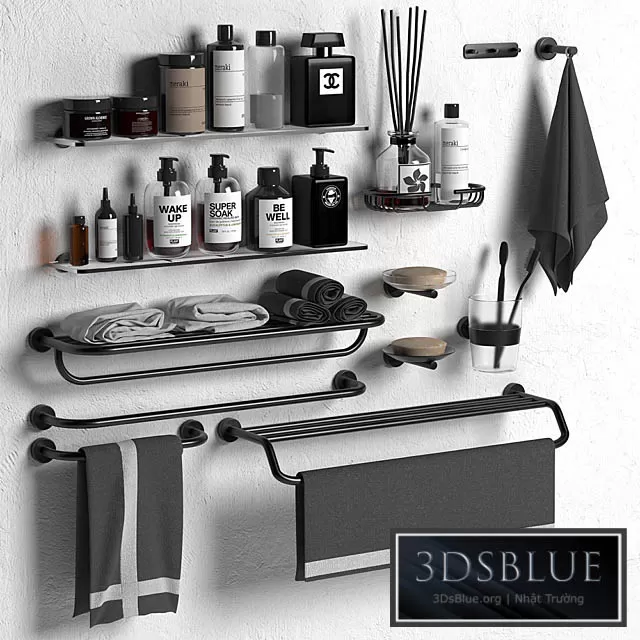 BATHROOM – ACCESSORIES – 3DSKY Models – 1095 BATHROOM – ACCESSORIES – 3DSKY Models – 1095