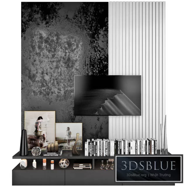 FURNITURE – TV WALL – 3DSKY Models – 10974