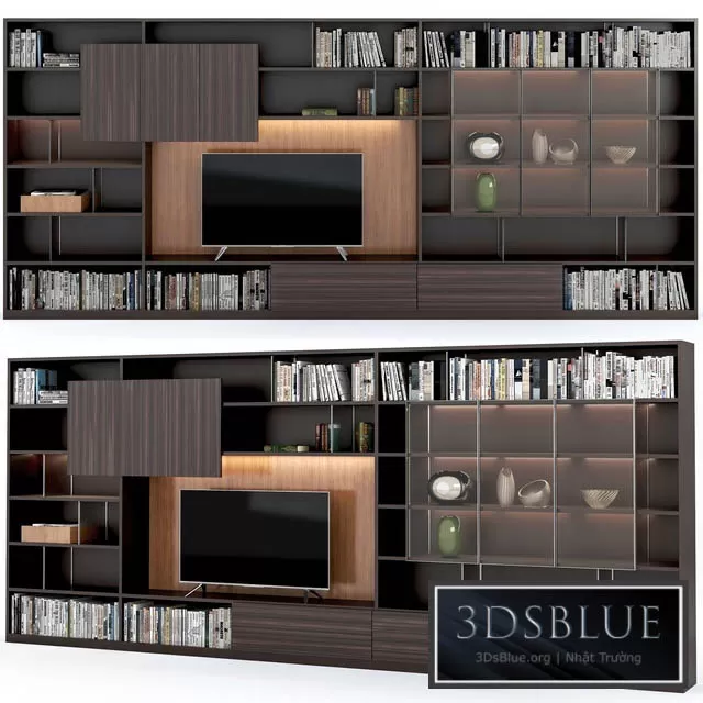 FURNITURE – TV WALL – 3DSKY Models – 10978